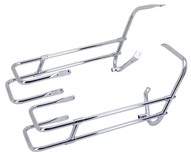 Kit completo protezioni cromate borse rigide per R 