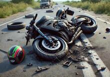Investito da una moto che sfrecciava in curva. Trovato il colpevole grazie ad una lettera anonima