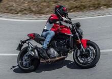 Ducati Monster V2: le prime foto rubate del collaudo su strada