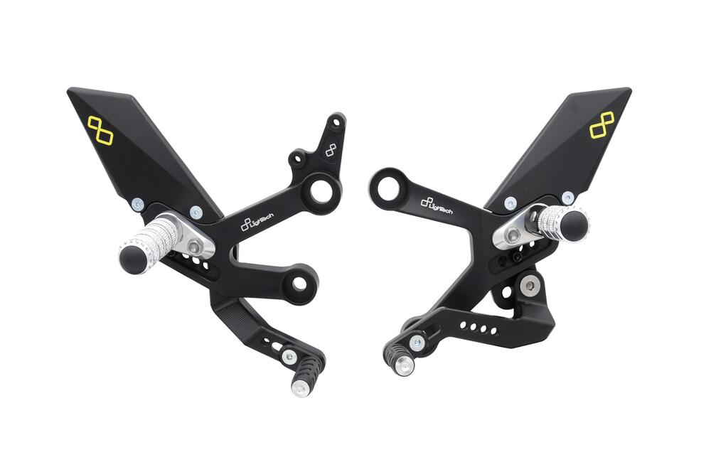 Pedane regolabili Lightech FTRKT002 con poggia pie