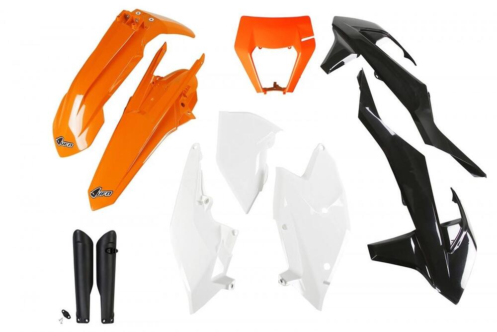 Kit plastiche completo UFO con portafaro per KTM E 