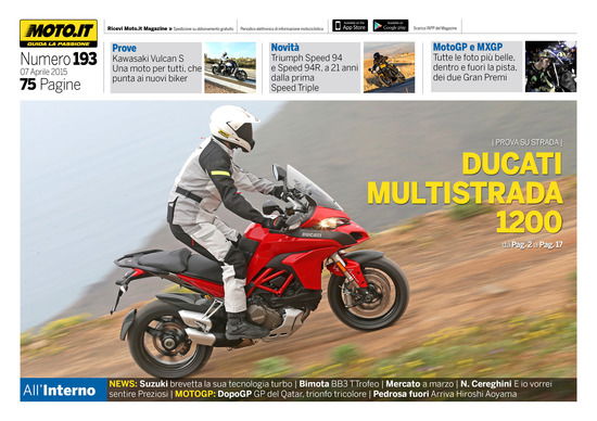 Magazine n°193, scarica e leggi il meglio di Moto.it 