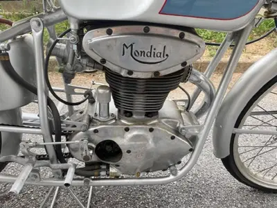 Mondial 125 BIALBERO d'epoca