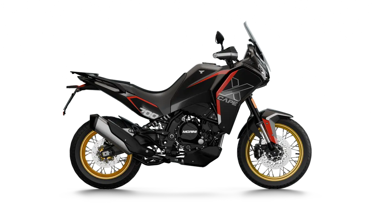 Moto Morini X-Cape 700 Gold Edition: cerchi oro e dotazioni premium (3)