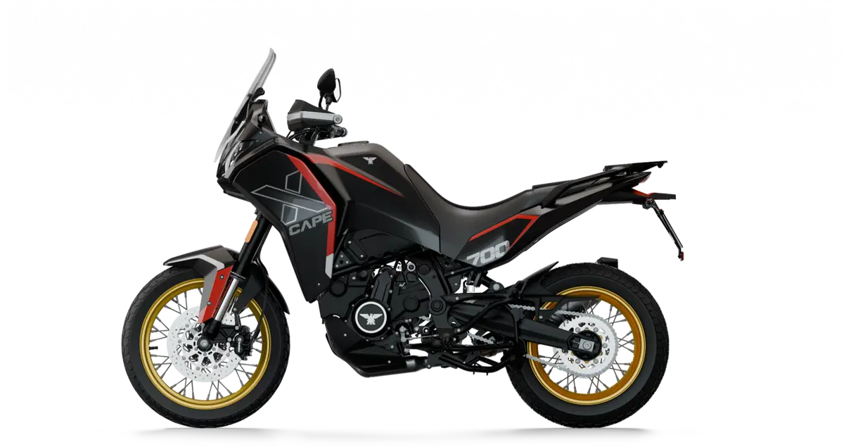 Moto Morini X-Cape 700 Gold Edition: cerchi oro e dotazioni premium (4)