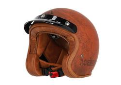 Casco Jet Acerbis Skodela Marrone