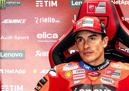 Marquez: A due giri dalla fine ho gettato la spugna. Alex fa cinque curve meglio di tutte le Ducati, ma non posso copiarlo