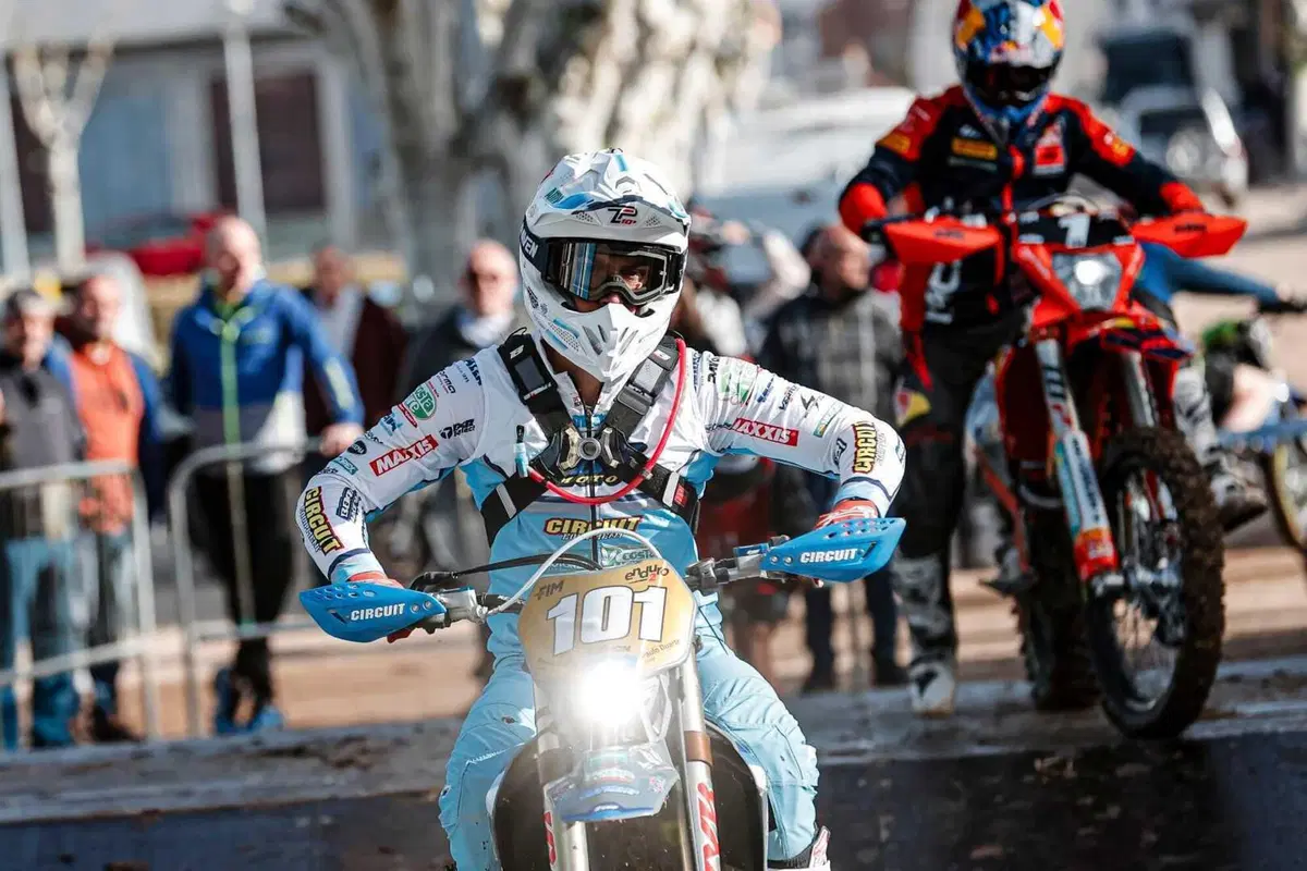 EnduroGP25 #3 Svezia D1. La prima è di Zac Pichon, TM 