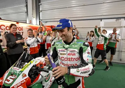 MotoGP 2025. GP del Regno Unito. Johann Zarco: Faccio fatica a credere di essere sul podio sull'asciutto con la mia Hondina