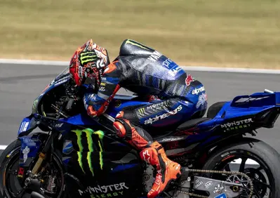MotoGP 2025. GP del Regno Unito. La consolazione di Fabio Quartararo: Sono felice di aver fatto un tipo di gara così veloce