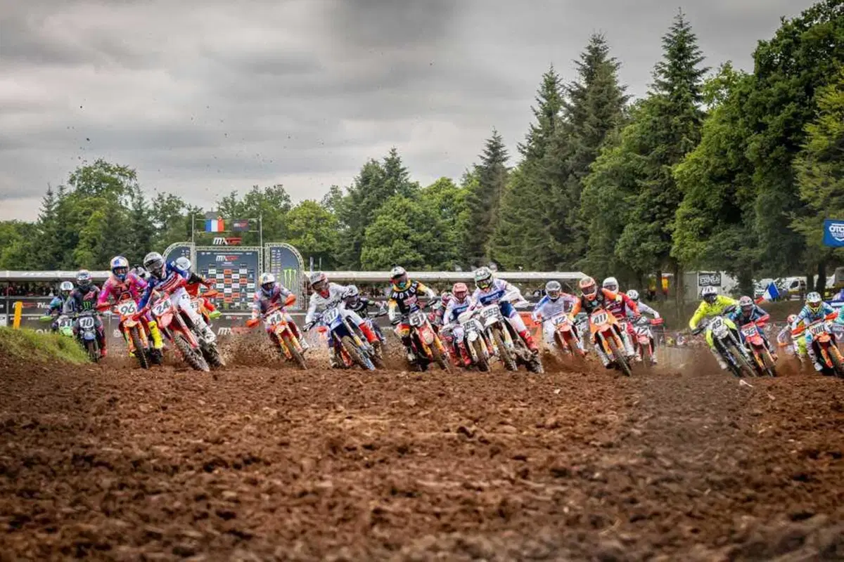 MXGP25 #9 Francia. Pari e patta Febvre e L. Coenen (MXGP) e sensazionale Laengenfelder (MX2) [VIDEO] (15)
