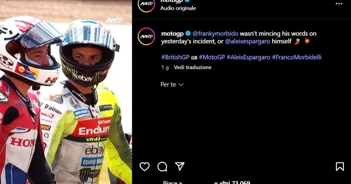 MotoGP 2025. Botta e risposta tra Franco Morbidelli e Aleix Espargaro: l'incidente di Silverstone, ultimo episodio tra cordiali nemici