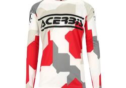 Maglia Cross Acerbis Mx Linear Rosso Grigio