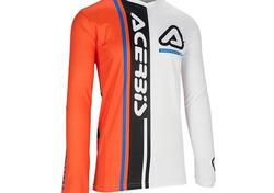 Maglia Cross Acerbis MX J-Track Connection Arancio