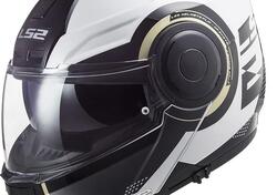 Casco modulare LS2 FF902 SCOPE ARCH Bianco Titanio