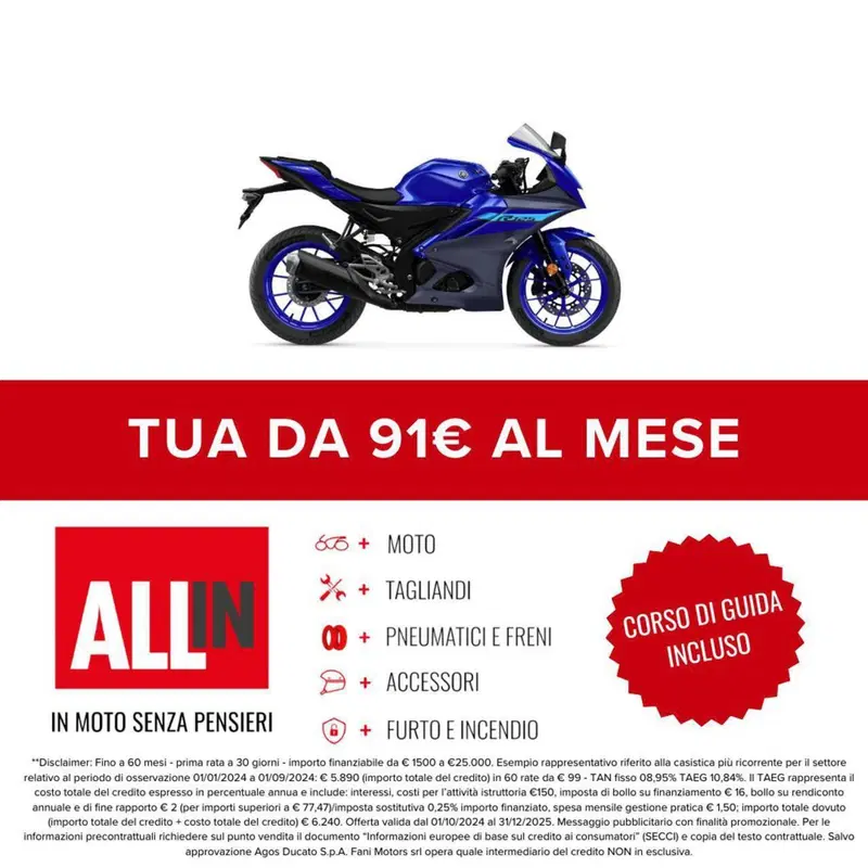 Yamaha YZF R125 (2023 - 26) (3)