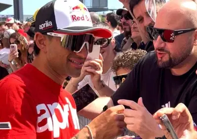 MotoGP 2025. Jorge Martin e i resta! dei fan Aprilia: Non me l'aspettavo [VIDEO]