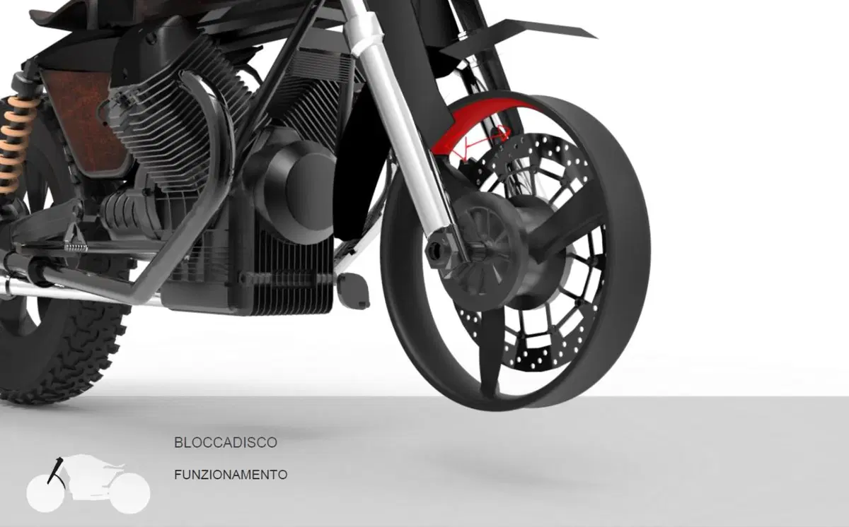 Moto Guzzi V7 II Birone, da IED Milano (video) (3)