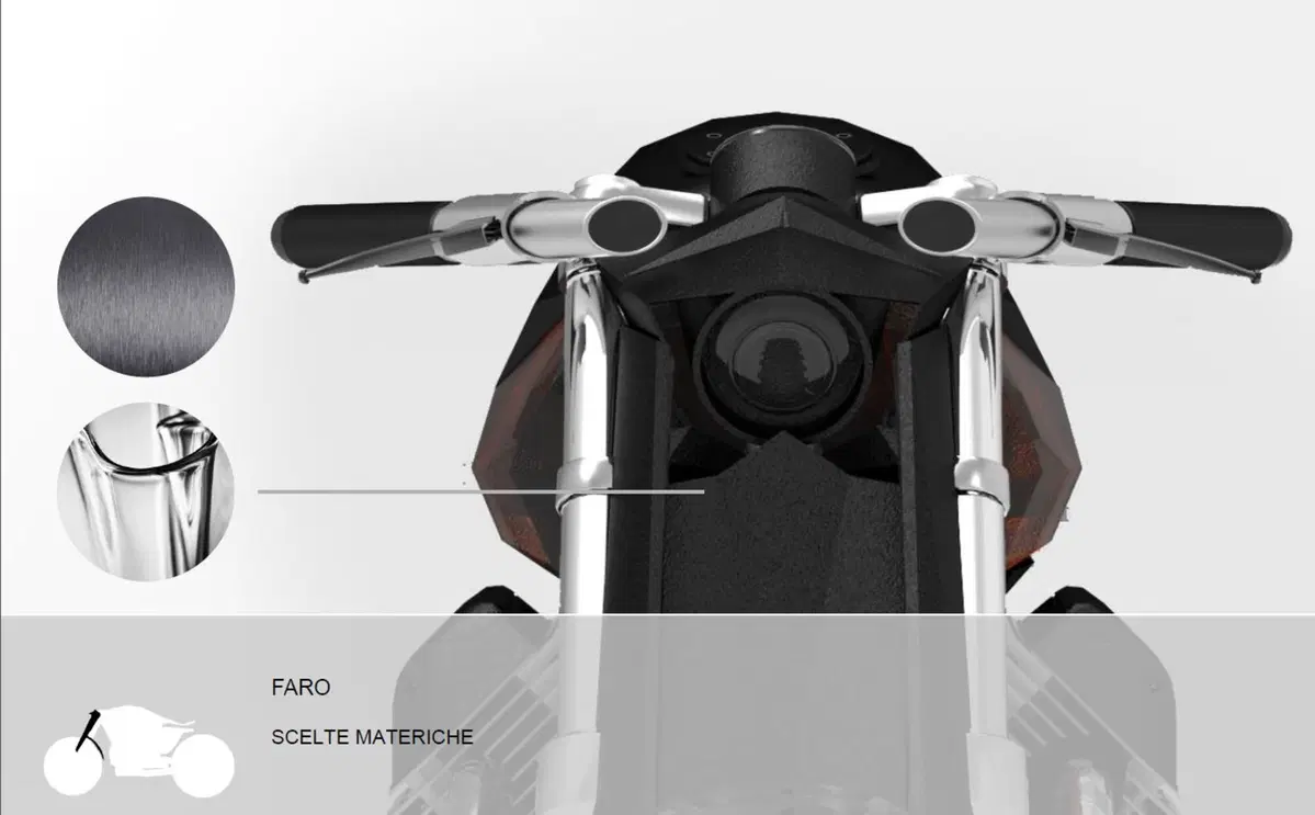 Moto Guzzi V7 II Birone, da IED Milano (video) (4)