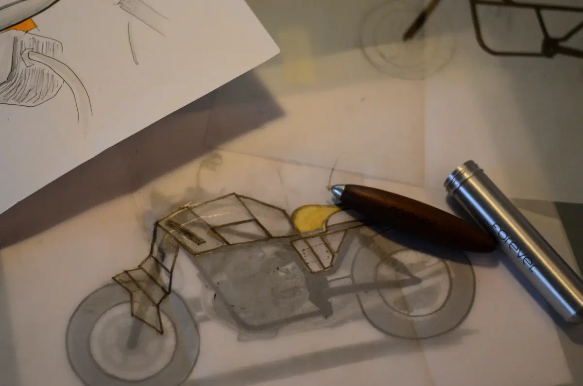 Moto Guzzi V7 II Birone, da IED Milano (video) (13)