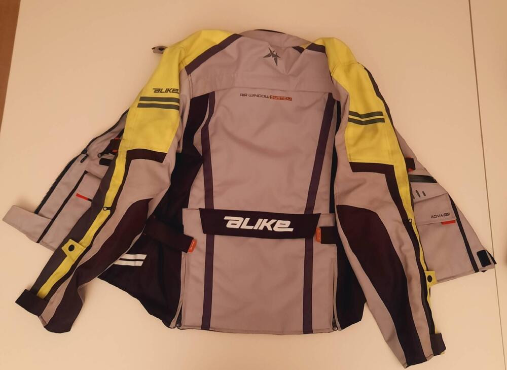 Giacca da motociclista, marca ALIKE taglia L (2)