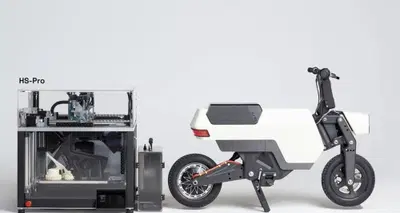 La stampante 3D cre&ograve; la minimoto in 7 giorni!