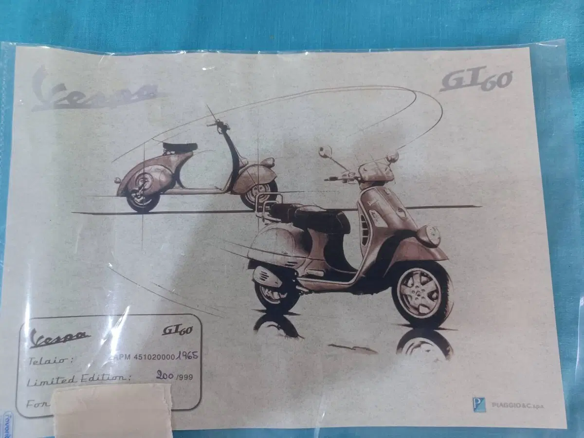 Piaggio VESPA GT60 LIMITED EDITION 200/999 (20)