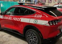 Ford Mustang Mach-E entra in servizio nei Vigili del Fuoco: 50 nuovi veicoli elettrici per il Corpo Nazionale