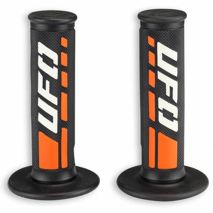 Coppia manopole cross-enduro Ufo Plast Trax Aranci 