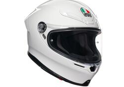Casco integrale AGV K6 S E2206 MPLK in fibra Bian