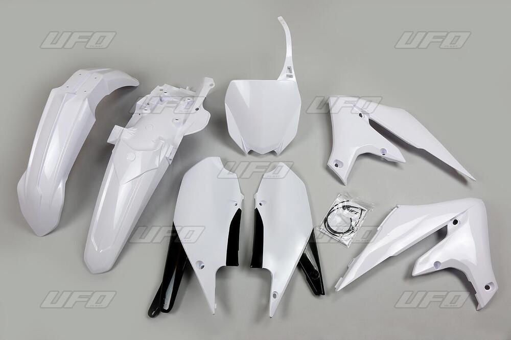 Kit plastiche UFO per Yamaha YZF 250-450 Bianco UF 
