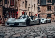 Porsche 963 RSP: la hypercar da sogno ispirata alla 917 del Conte Rossi debutta su strada a Le Mans
