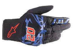 Guanti moto estivo Alpinestars Copper nero blu ros