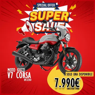 Moto Guzzi V7 Stone Corsa (2023 - 25) nuova