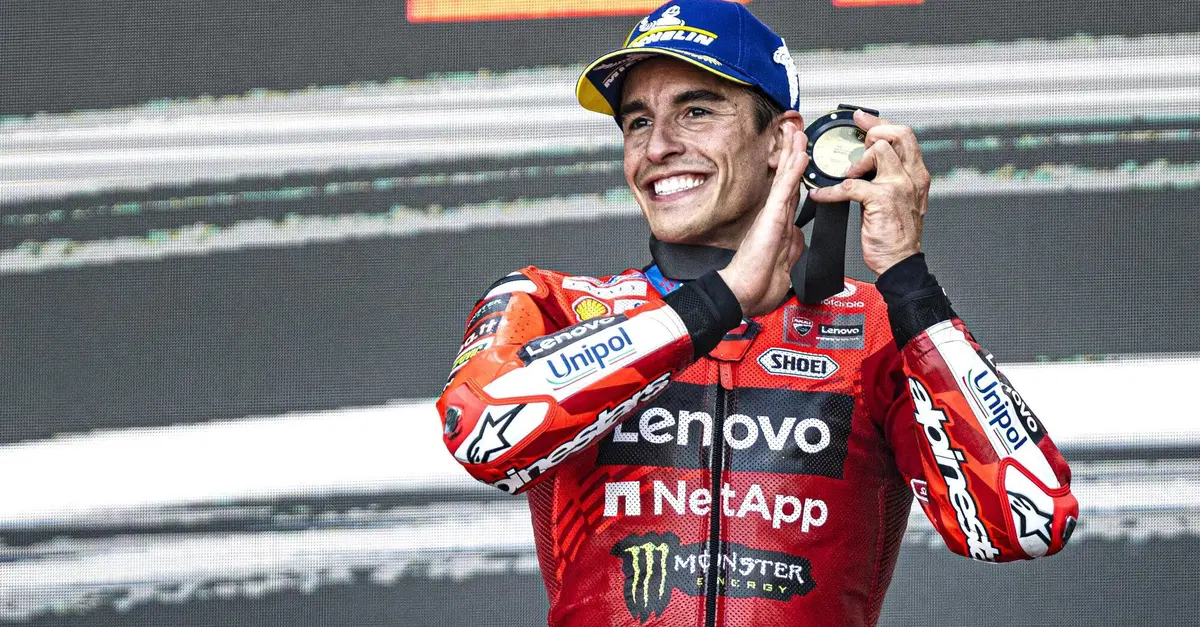 MotoGP 2025. GP di Spagna ad Aragon. Marc Marquez: "Una gara diversa da quel che mi aspettavo, ho avuto pazienza"