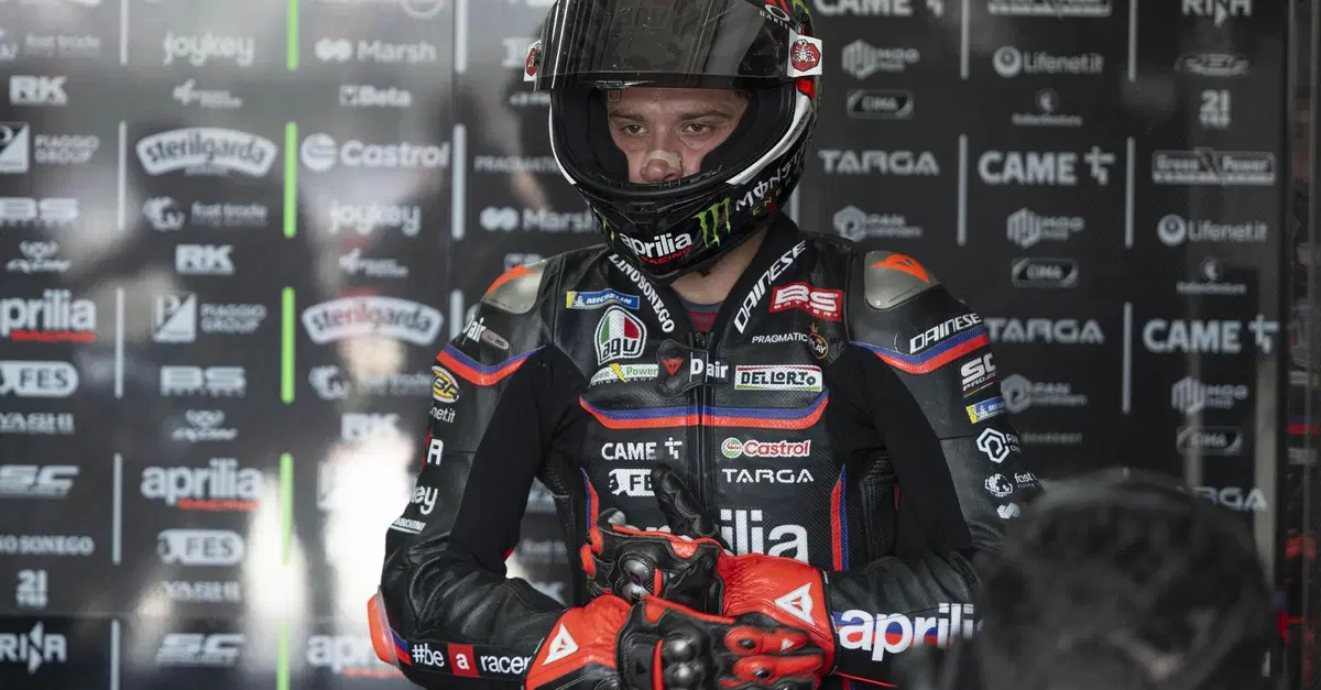 MotoGP 2025. GP di Spagna ad Aragon. Marco Bezzecchi, da ventesimo a ottavo: "Una rimonta anche nella gara lunga? Non &egrave; cos&igrave; semplice, ma la logica porta a dire questo"