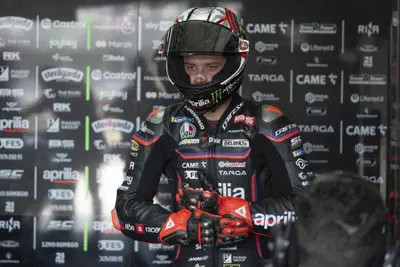 MotoGP 2025. GP di Spagna ad Aragon. Marco Bezzecchi, da ventesimo a ottavo: "Una rimonta anche nella gara lunga? Non &egrave; cos&igrave; semplice, ma la logica porta a dire questo"