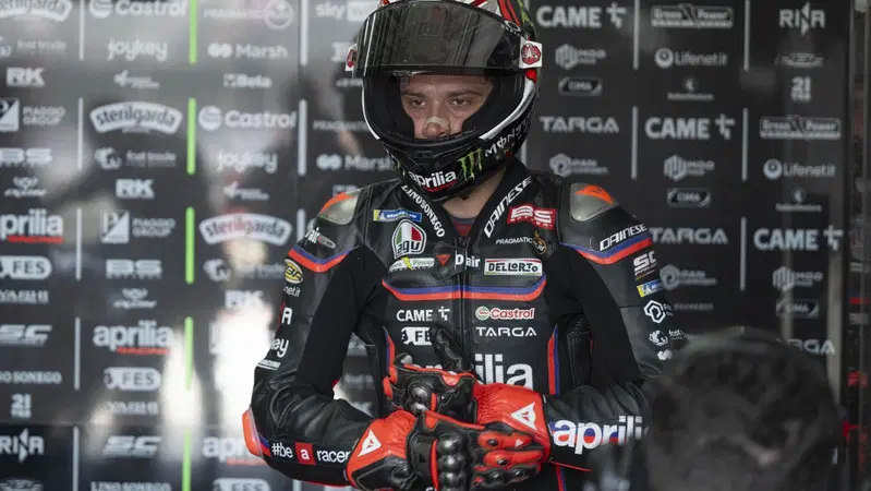 MotoGP 2025. GP di Spagna ad Aragon. Marco Bezzecchi, da ventesimo a ottavo: "Una rimonta anche nella gara lunga? Non &egrave; cos&igrave; semplice, ma la logica porta a dire questo"
