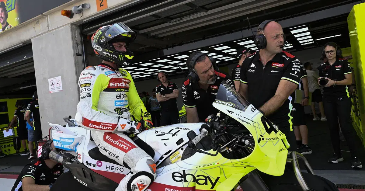 MotoGP 2025. GP di Spagna ad Aragon. Fabio Di Giannantonio: "Con questa moto non si sente il limite"