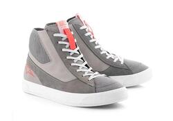 Scarpe Moto Alpinestars Stated Grigio Rosso Fluo
