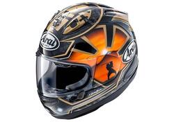 Casco Arai Rx-7 Dani Pedrosa Gold Spirit in fibra