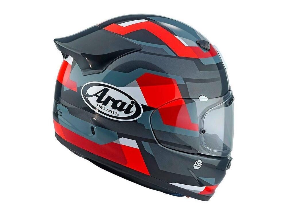 Casco Arai Quantic Abstract Red (2)