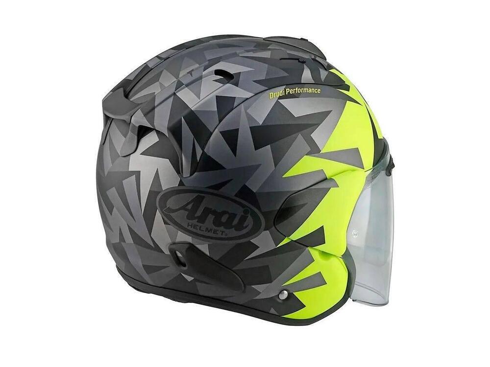 Casco Jet Arai Sz-R Vas Evo Mimesis Yellow (2)