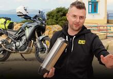 Scarico Doublefire Titanium Roadsitalia per CFMoto 450 MT: Test Completo [VIDEO]