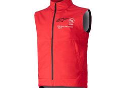 Gilet Cross Alpinestars Techstar Rosso