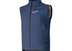 Gilet Cross Alpinestars Techstar Blu