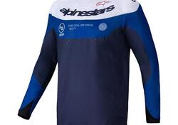 Maglia Cross Alpinestars Pro-Dura Blu