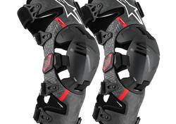 Ginocchiere Cross Alpinestars Supertech RK-10 Nero