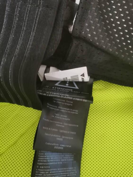 Gilet airbag taglia S Dainese (5)