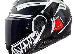 casco modulare LS2 FF910 Advant II in carbonio ner
